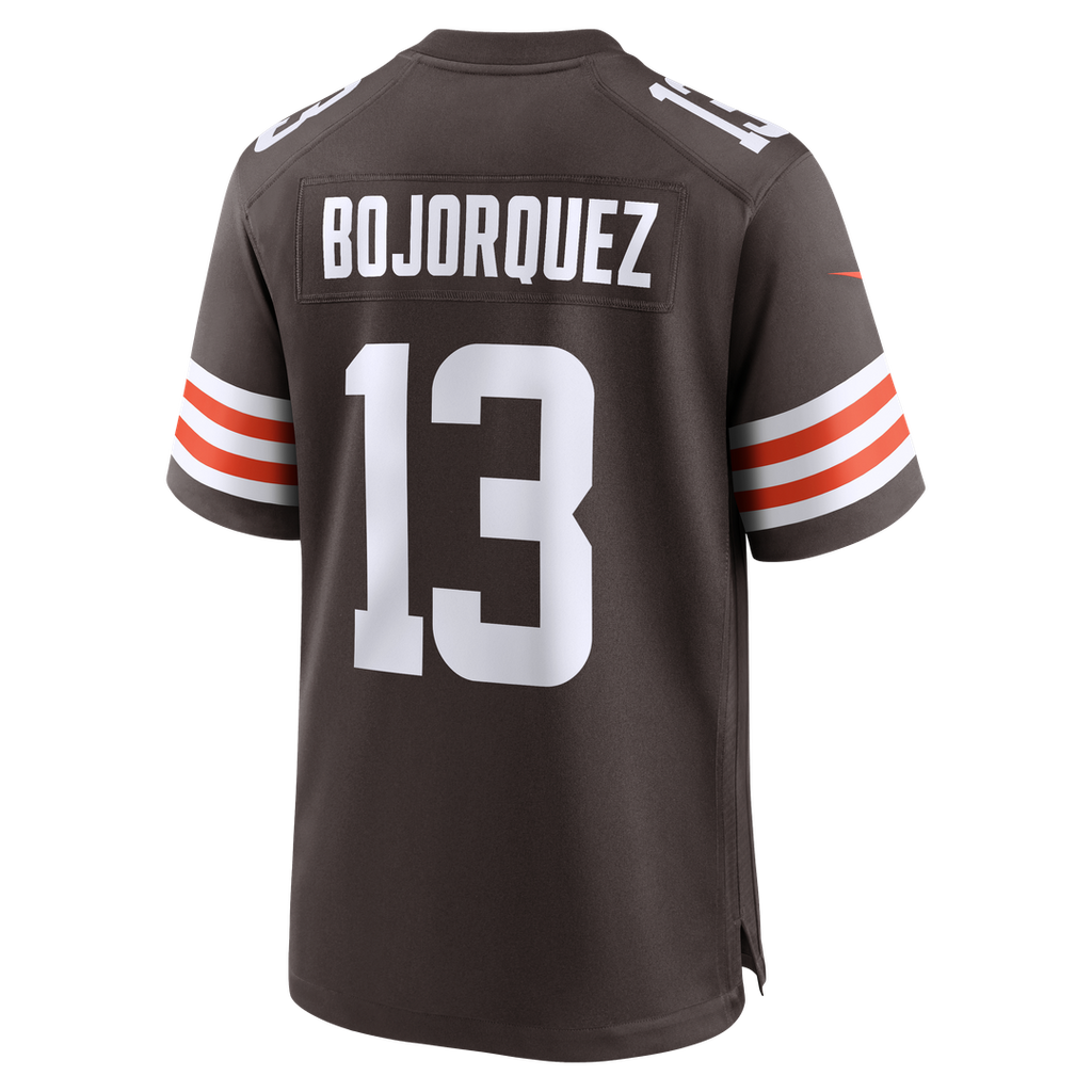 Men's Cleveland Browns Corey Bojorquez Nike Brown Game product image 3