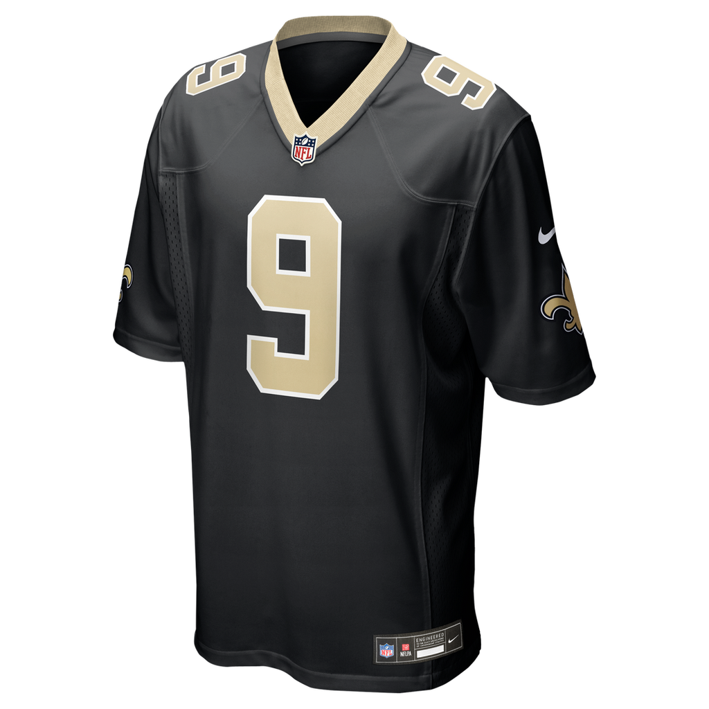 Men's New Orleans Saints Drew Brees Nike White Game Jersey product image 7