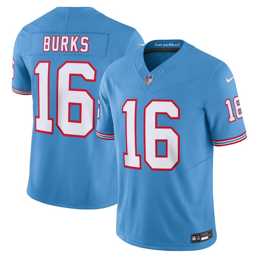 Men's Tennessee Titans Treylon Burks Nike Light Blue Vapor product image 1