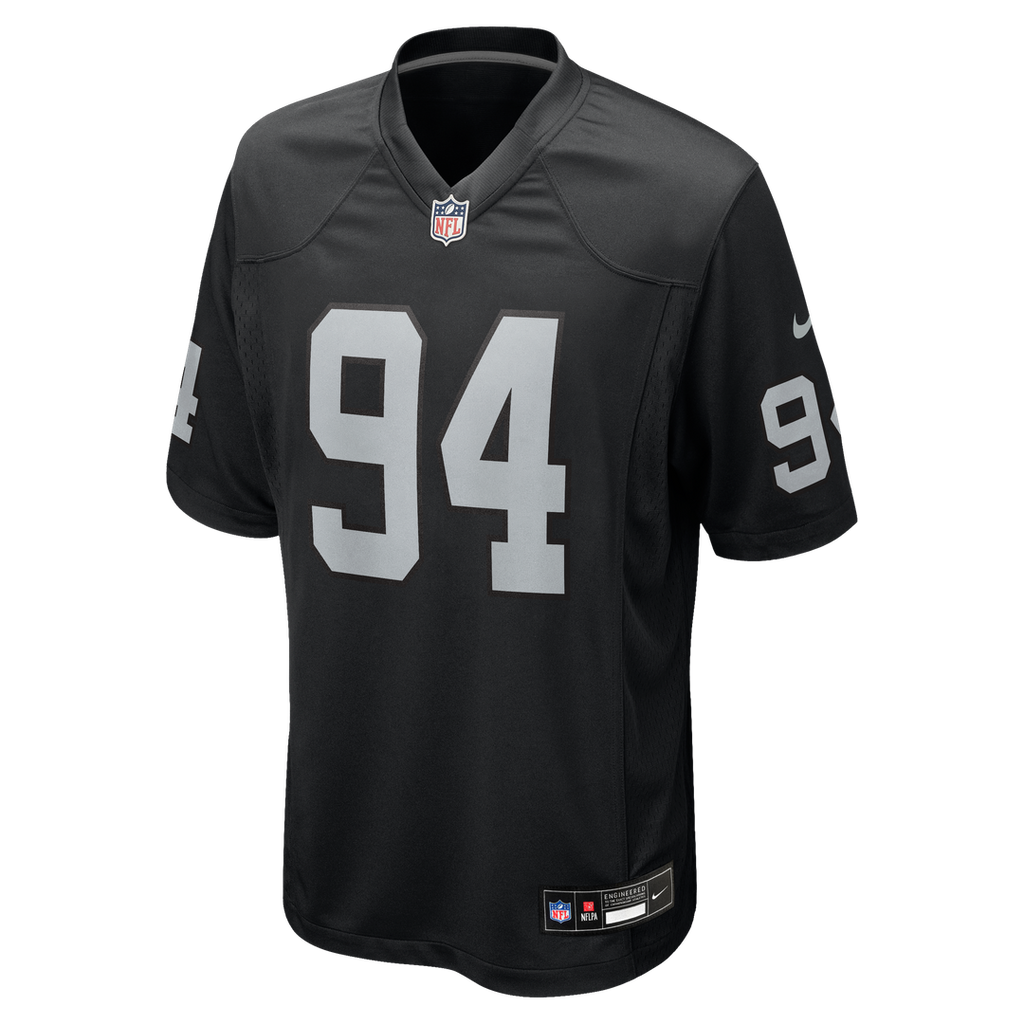 Men's Las Vegas Raiders Christian Wilkins Nike Black Team product image 2