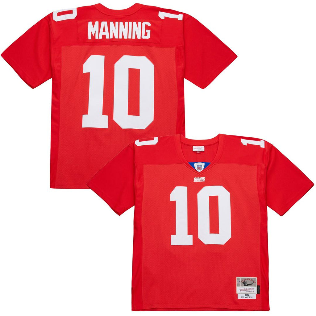 Men's New York Giants Eli Manning Mitchell & Ness Red 2004 product image 1