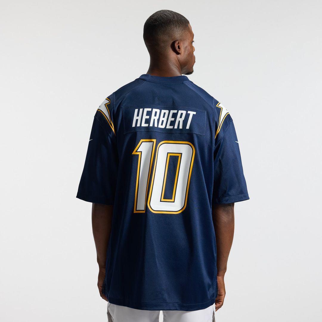 Men's Los Angeles Chargers Justin Herbert Nike Navy product image 3
