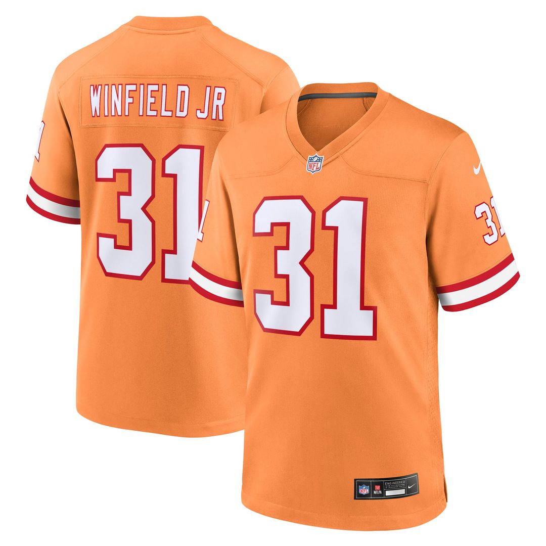 Men's Tampa Bay Buccaneers Antoine Winfield Jr. Nike Orange product image 1