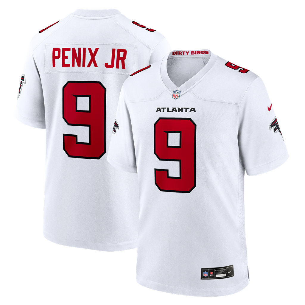 Men's Atlanta Falcons Michael Penix Jr. Nike Red Game Jersey product image 35