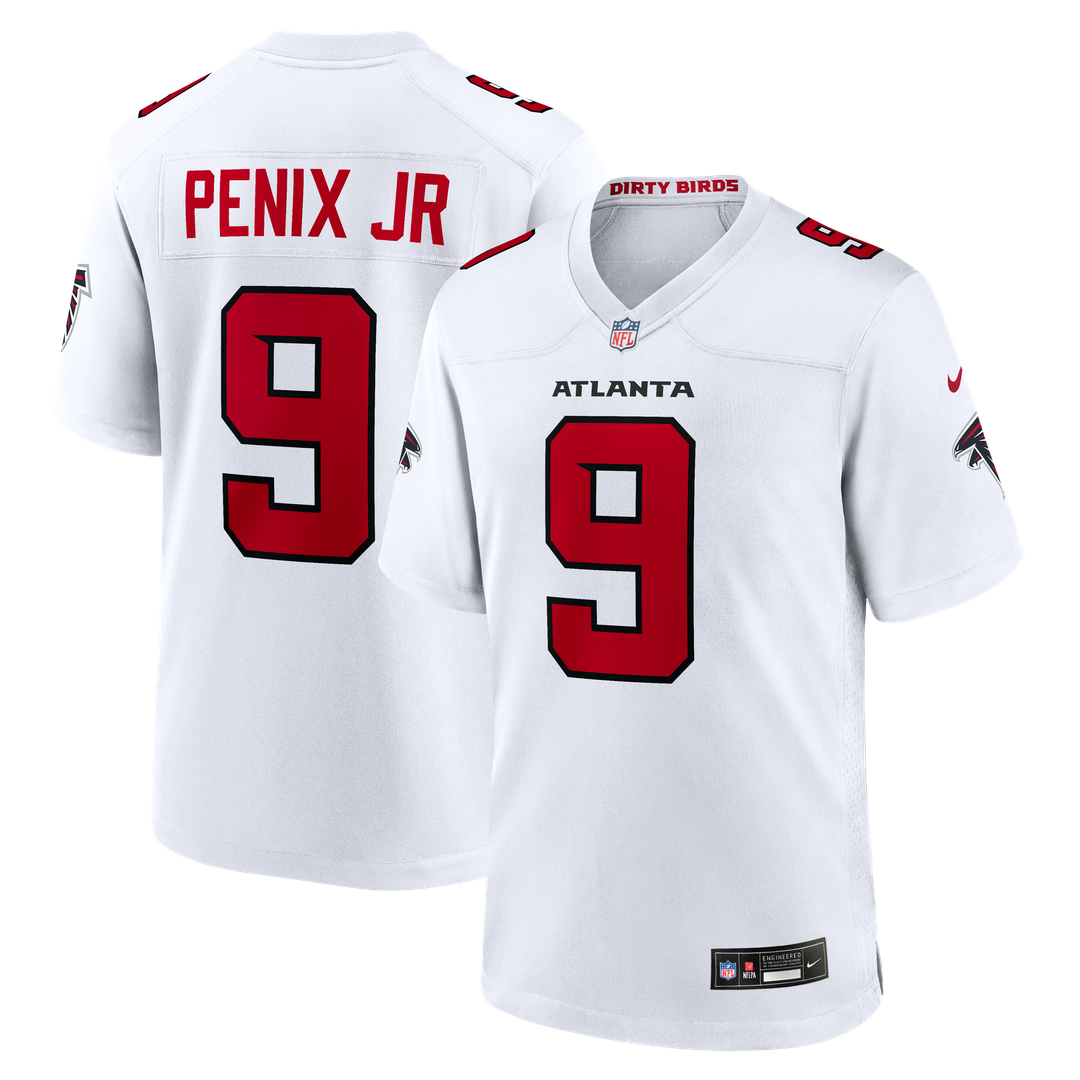 Men's Atlanta Falcons Michael Penix Jr. Nike Red Game Jersey product image 35