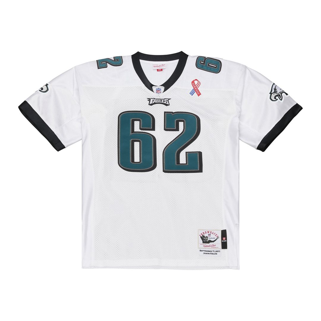 Men's Philadelphia Eagles Jason Kelce Mitchell & Ness White product image 2