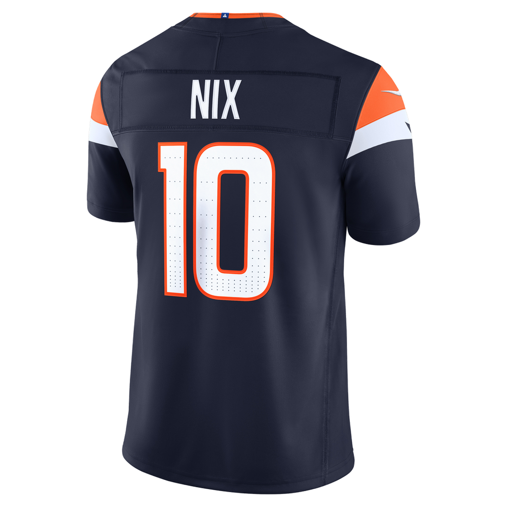 Men's Denver Broncos Bo Nix Nike White Vapor F.U.S.E. product image 12