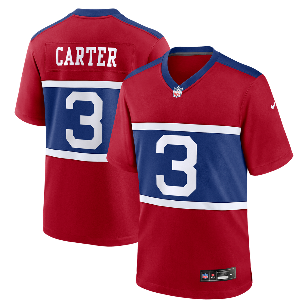 Men's New York Giants Abdul Carter Nike White Game Jersey product image 7