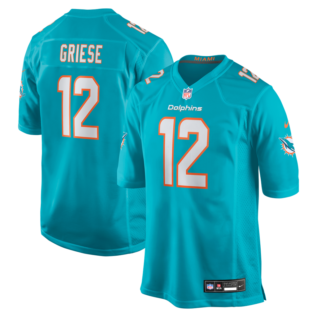 Men's Miami Dolphins Bob Griese Nike Aqua Game Retired product image 1