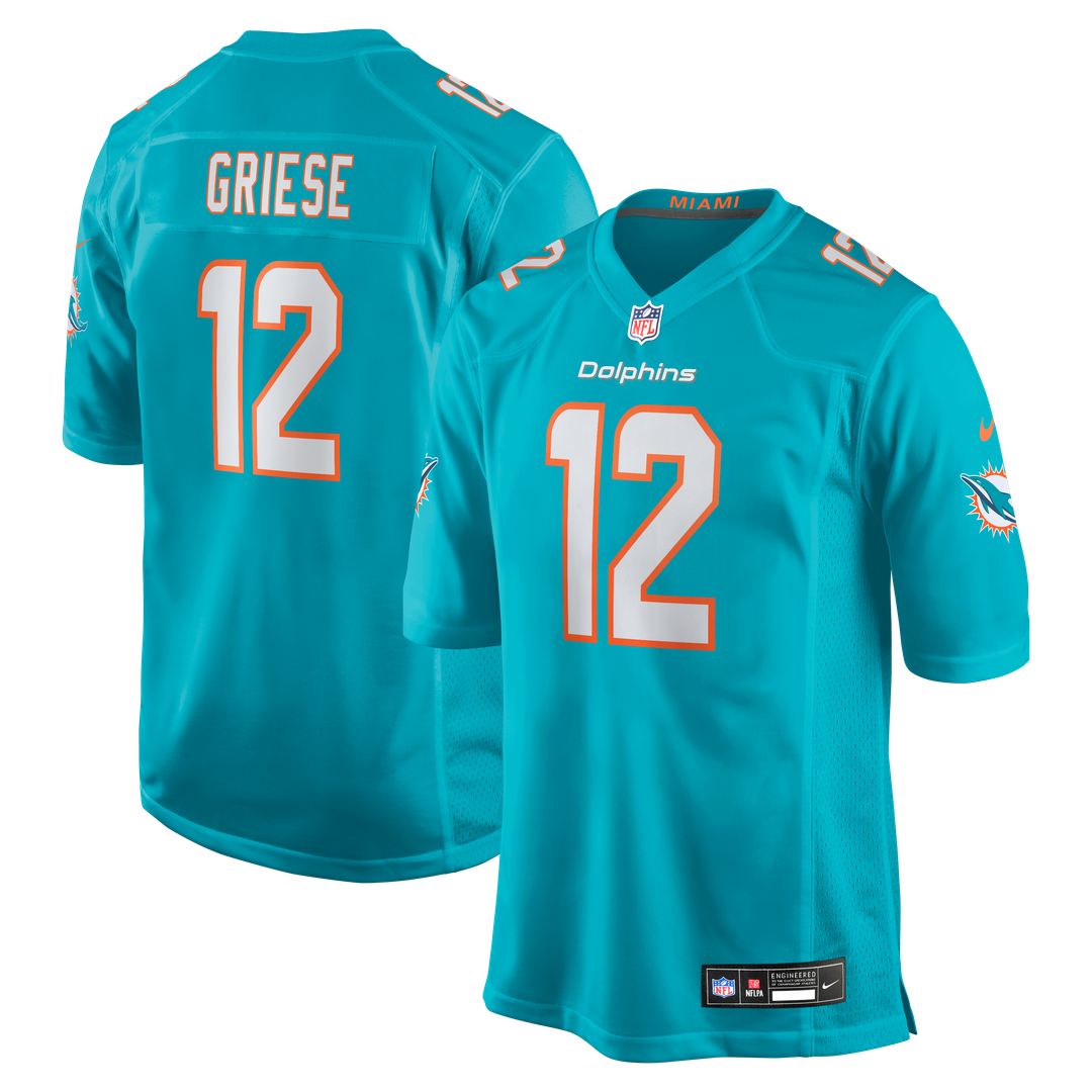 Men's Miami Dolphins Bob Griese Nike Aqua Game Retired product image 1