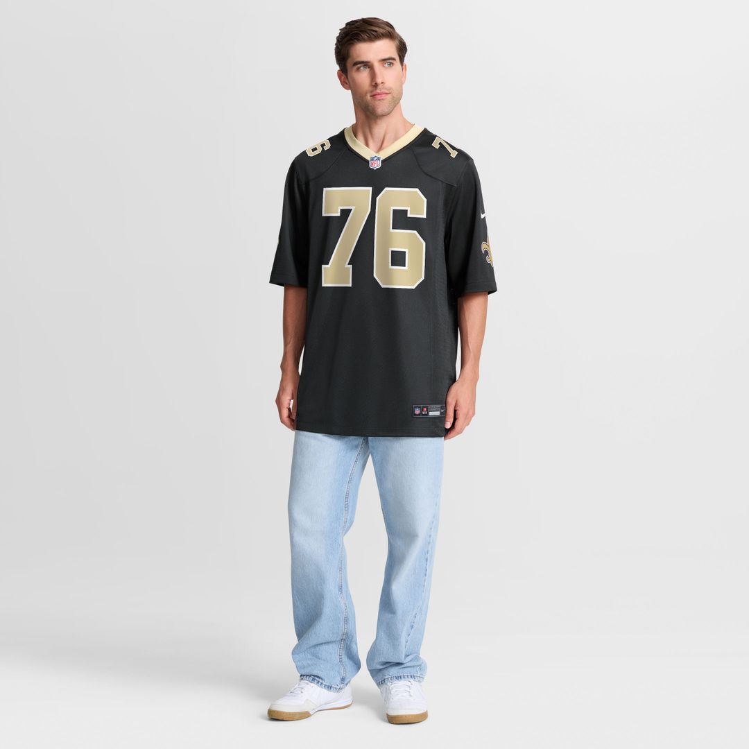 Men's New Orleans Saints David Edwards Nike Black Team Game product image 4