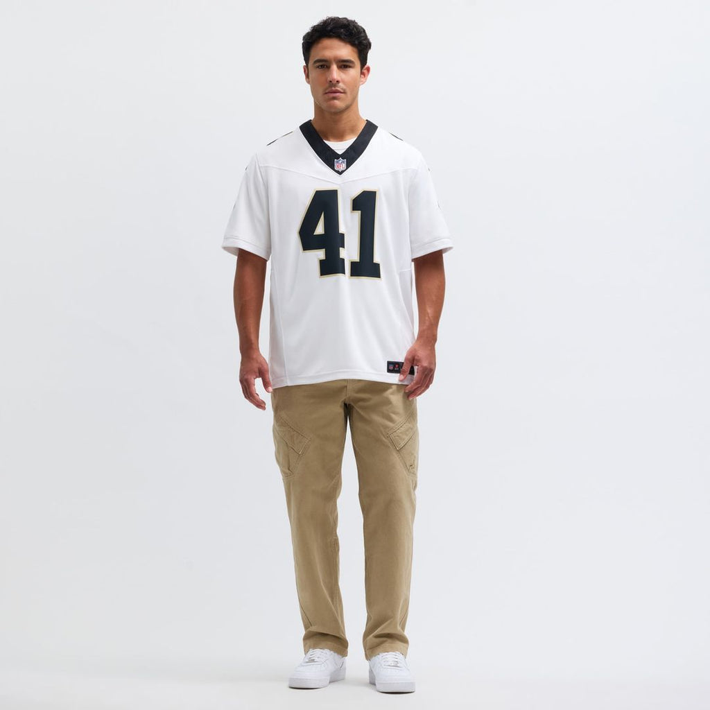 Men's New Orleans Saints Alvin Kamara Nike White Vapor product image 6
