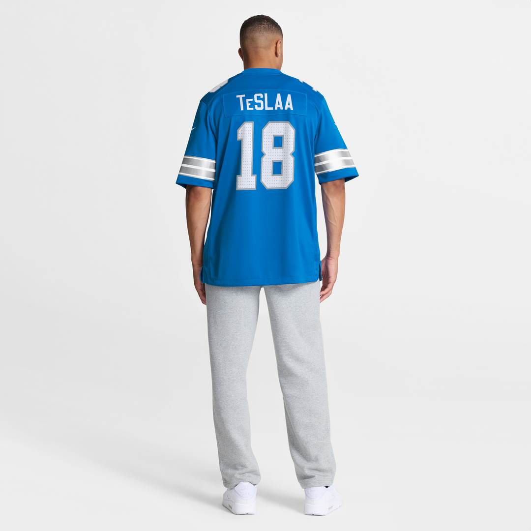 Men's Detroit Lions Isaac TeSlaa Nike Blue Game Player product image 15