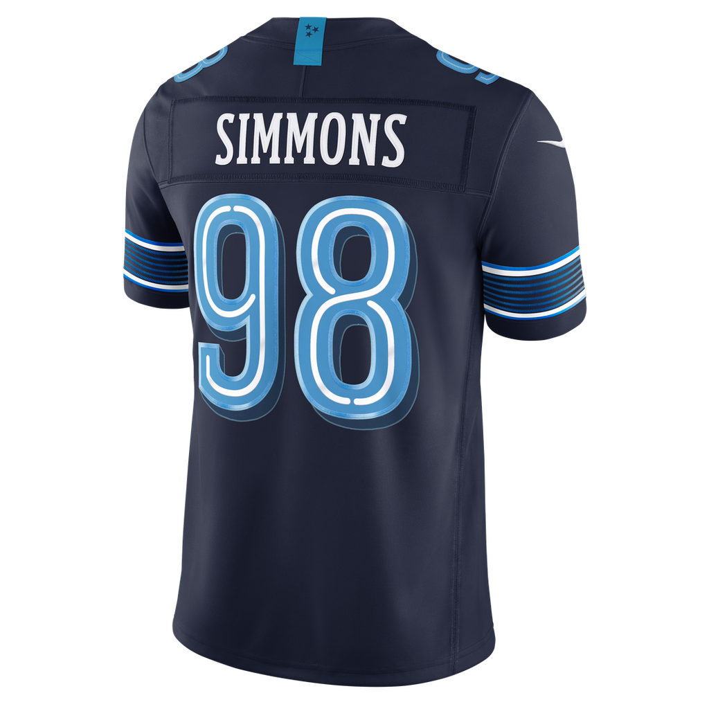 Men's Tennessee Titans Jeffery Simmons Nike Navy 2026 product image 3