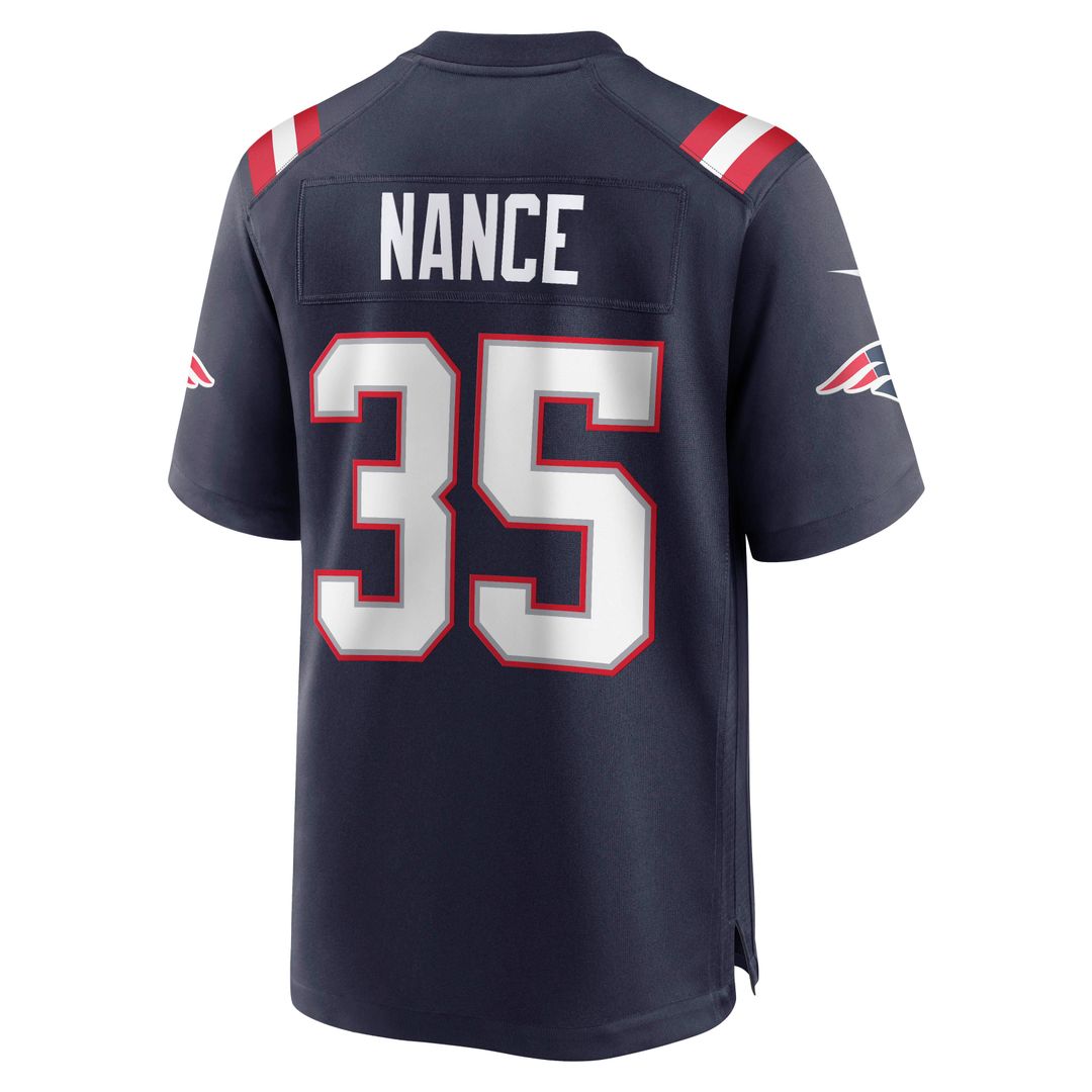Men's New England Patriots Jim Nance Nike Navy Retired product image 3