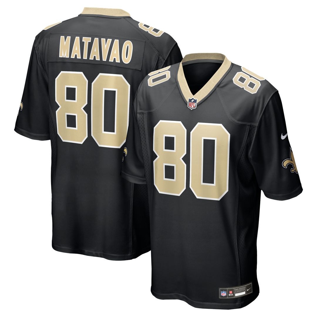 Men's New Orleans Saints Moliki Matavao Nike Black Team product image 1