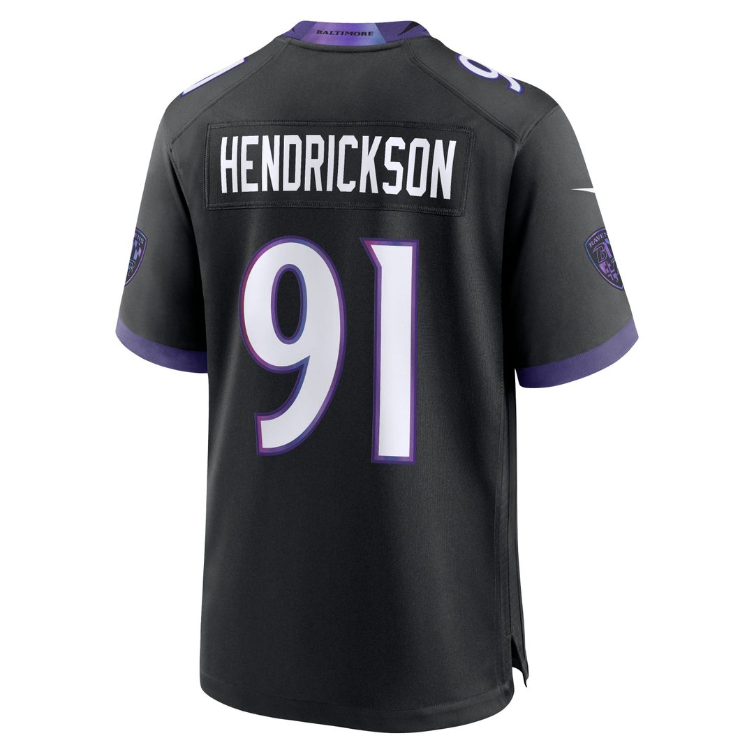 Men's Baltimore Ravens Trey Hendrickson Nike Black product image 3