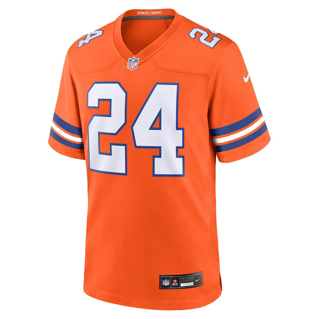 Men's Denver Broncos Champ Bailey Nike Orange Retired product image 2
