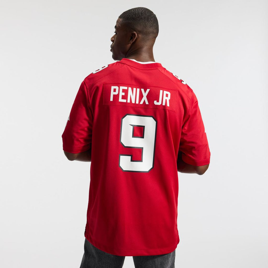 Men's Atlanta Falcons Michael Penix Jr. Nike Red Game Jersey product image 3