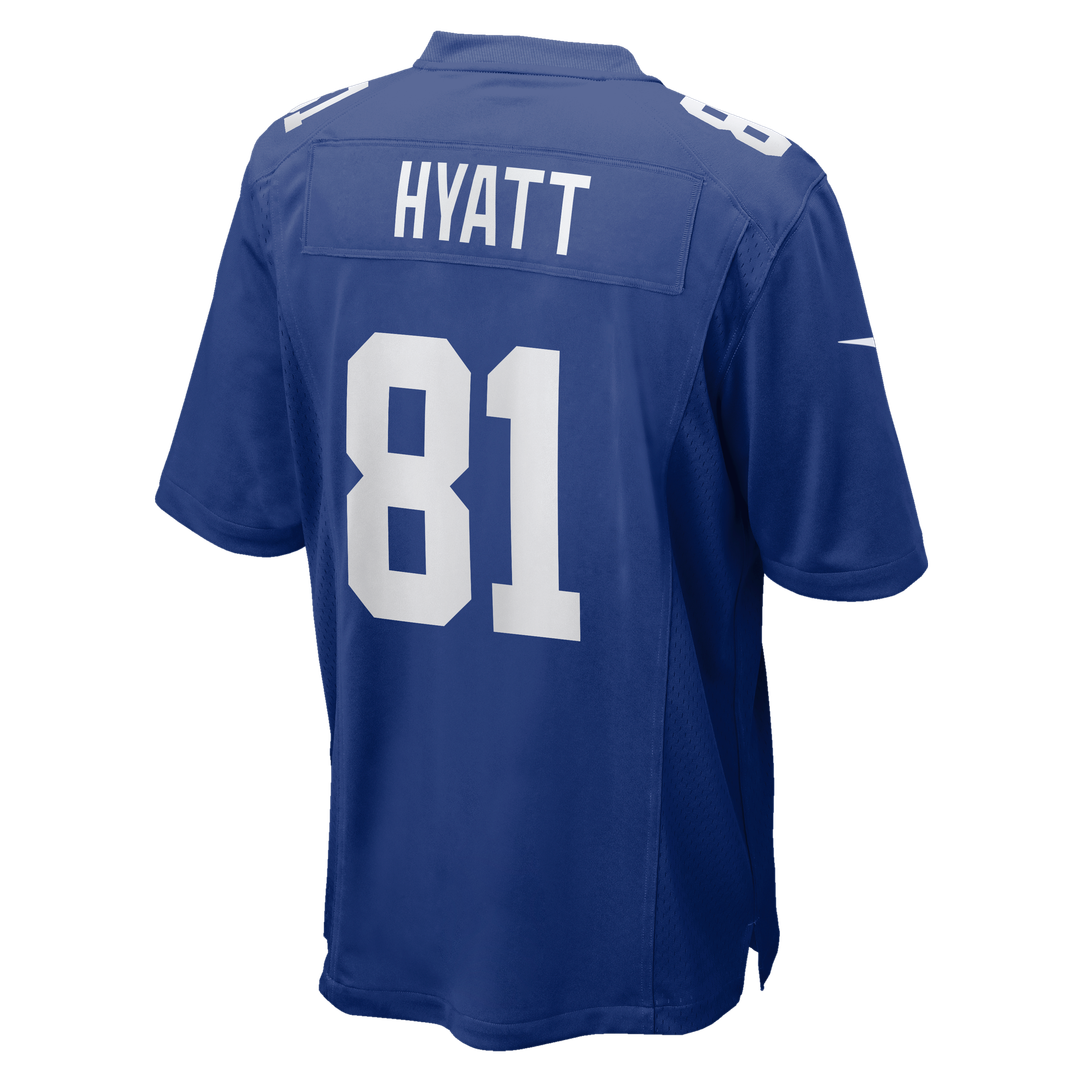 Men's New York Giants Jalin Hyatt Nike Royal Team Game product image 5