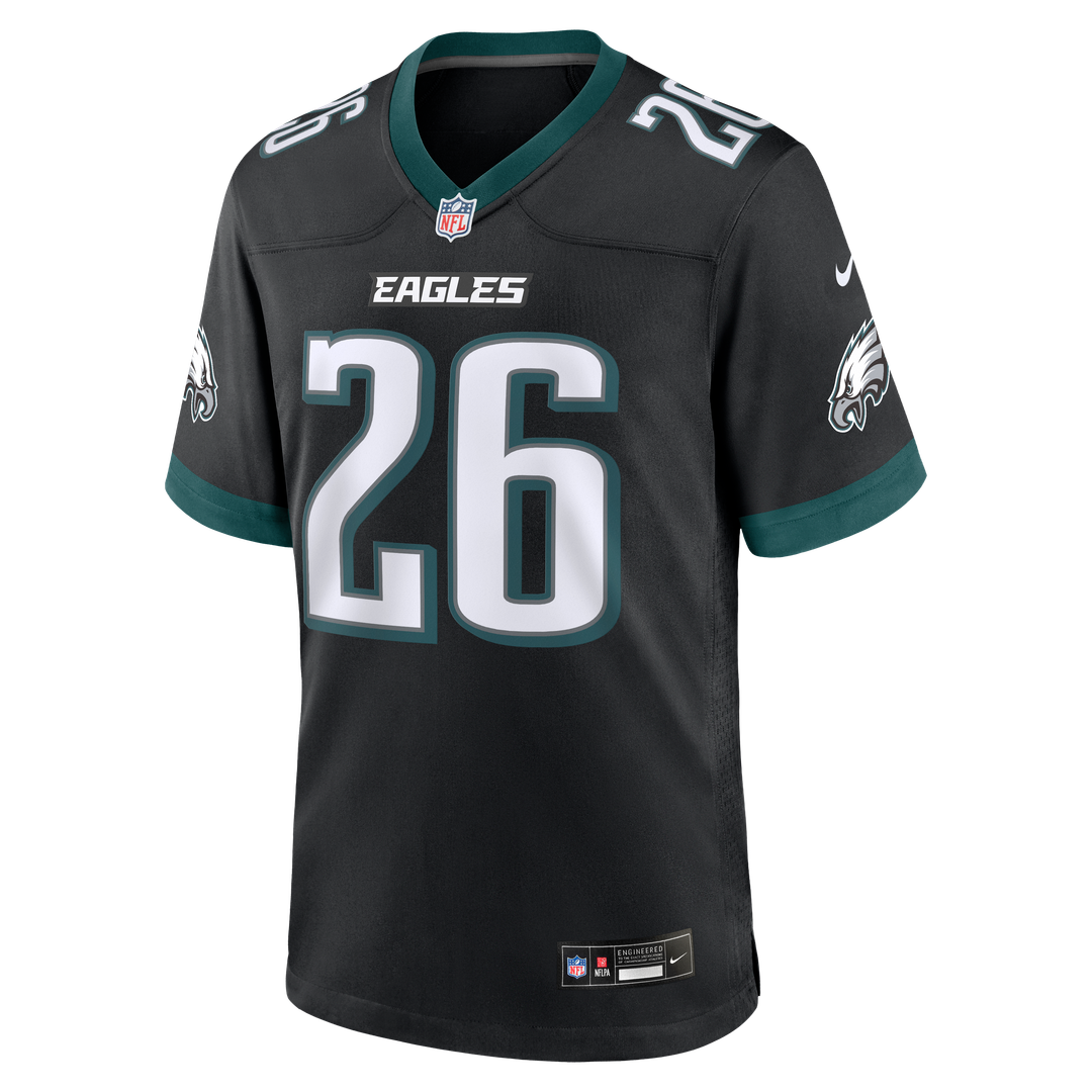 Men's Philadelphia Eagles Saquon Barkley Nike Black product image 5