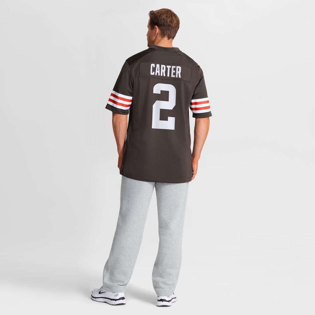 Men's Cleveland Browns DeAndre Carter Nike Brown Team Game product image 8