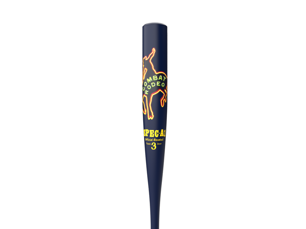 2025 Combat MFG Midnight Rodeo Spec-A1 -3 BBCOR Baseball Bat - CBB6BAR3 Saddle Up product image 4, provided for visual