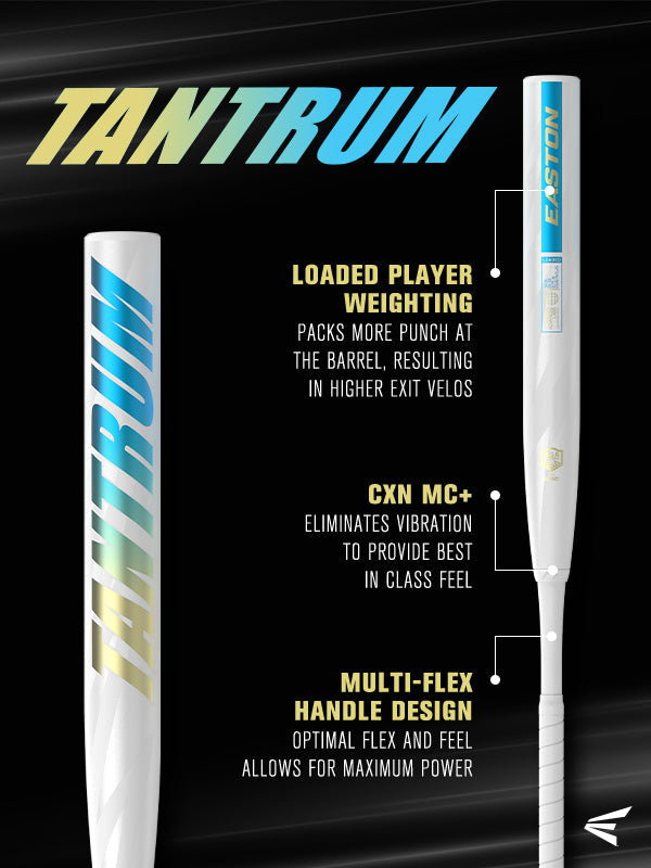 2026 Easton Tantrum 2-Piece Loaded USA/ASA Slowpitch Softball Bat - ESA6TNTL product image 6, provided for visual reference