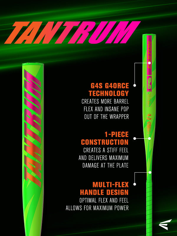 2026 Easton Tantrum 1-Piece Loaded USSSA Slowpitch Softball Bat - ESU6TNT1L product image 6, provided for visual reference