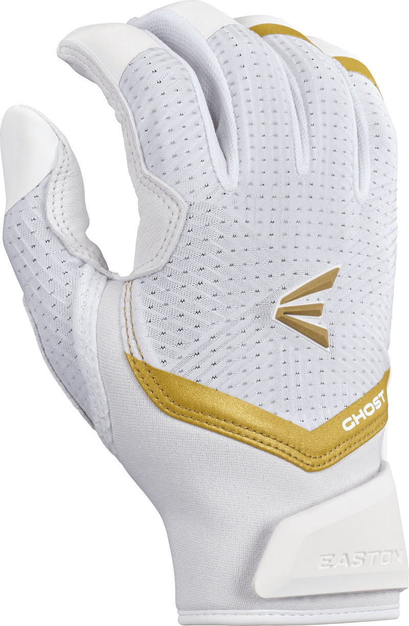 Easton Ghost Ethos Fastpitch Batting Gloves - Snowstorm product image 1, provided for visual reference and product detail