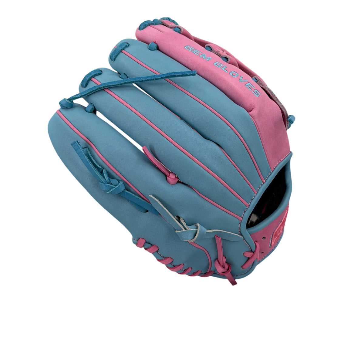 Gem Gloves Softball Fielding Glove - GEM114 Sweet Caroline product image 4, provided for visual reference and product detail