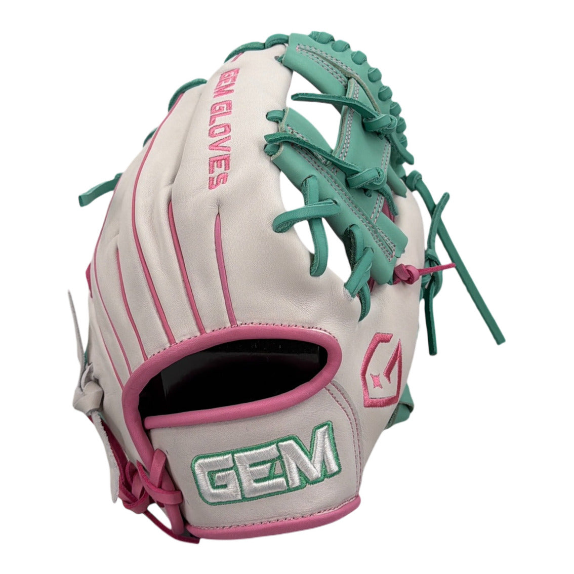 Gem Gloves Baseball Fielding Glove - GEM124 Spring Dream product image 1, provided for visual reference and product detail