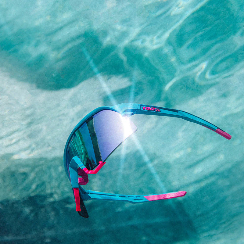 100 Percent Sunglasses - S3 - Tatis 4 - Blue Topaz Mirror Lens product image 5, provided for visual reference and product