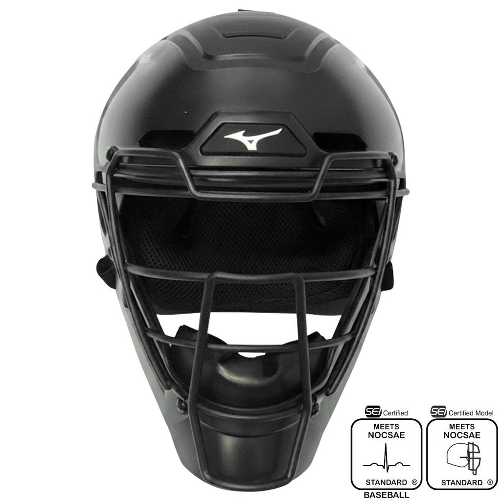 Mizuno Shogun Adult 16" Baseball Catchers Set - Black product image 3, provided for visual reference and product detail