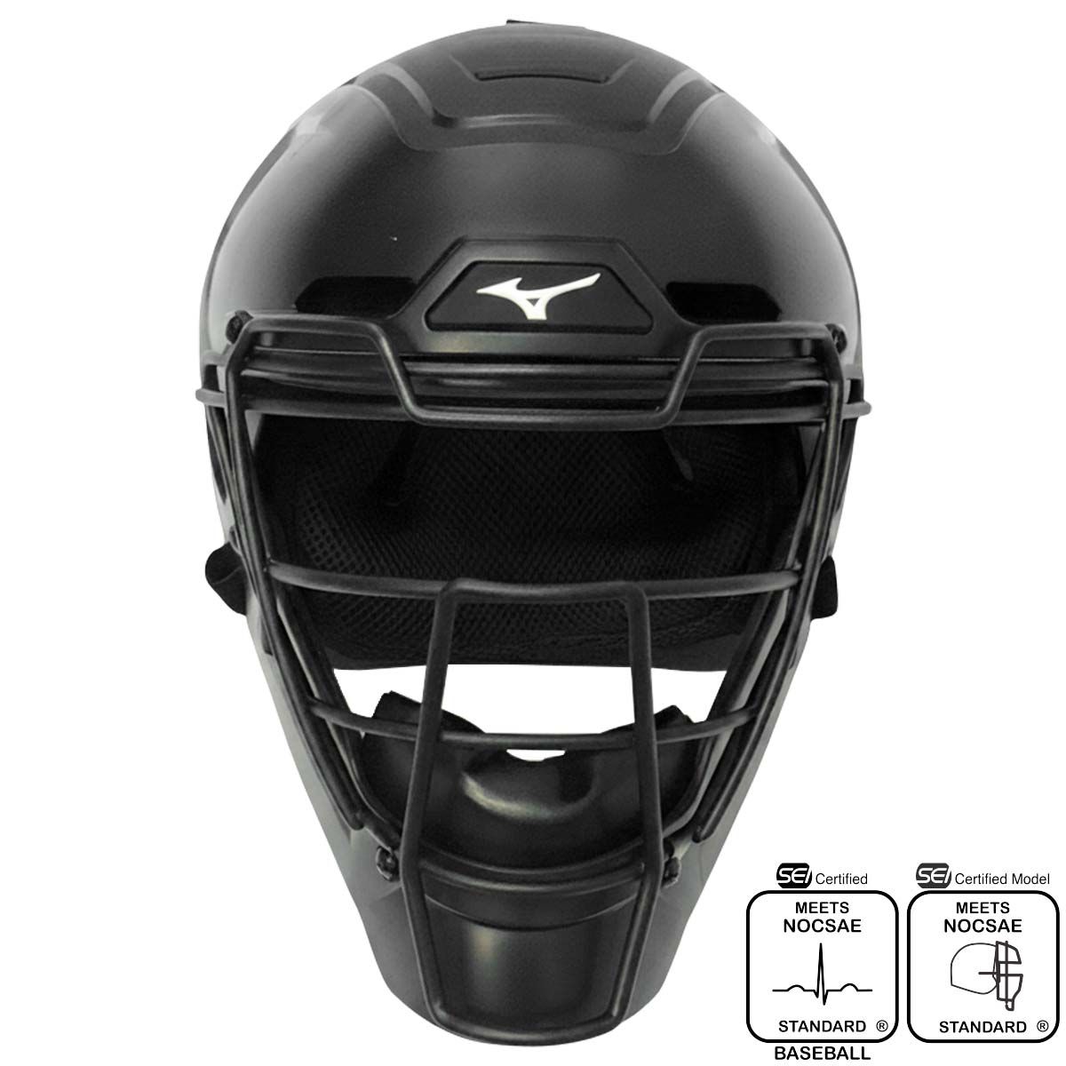 Mizuno Shogun Adult 16" Baseball Catchers Set - Black product image 3, provided for visual reference and product detail