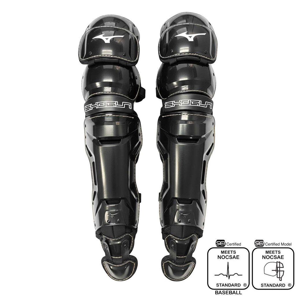 Mizuno Shogun Adult 16" Baseball Catchers Set - Black product image 6, provided for visual reference and product detail