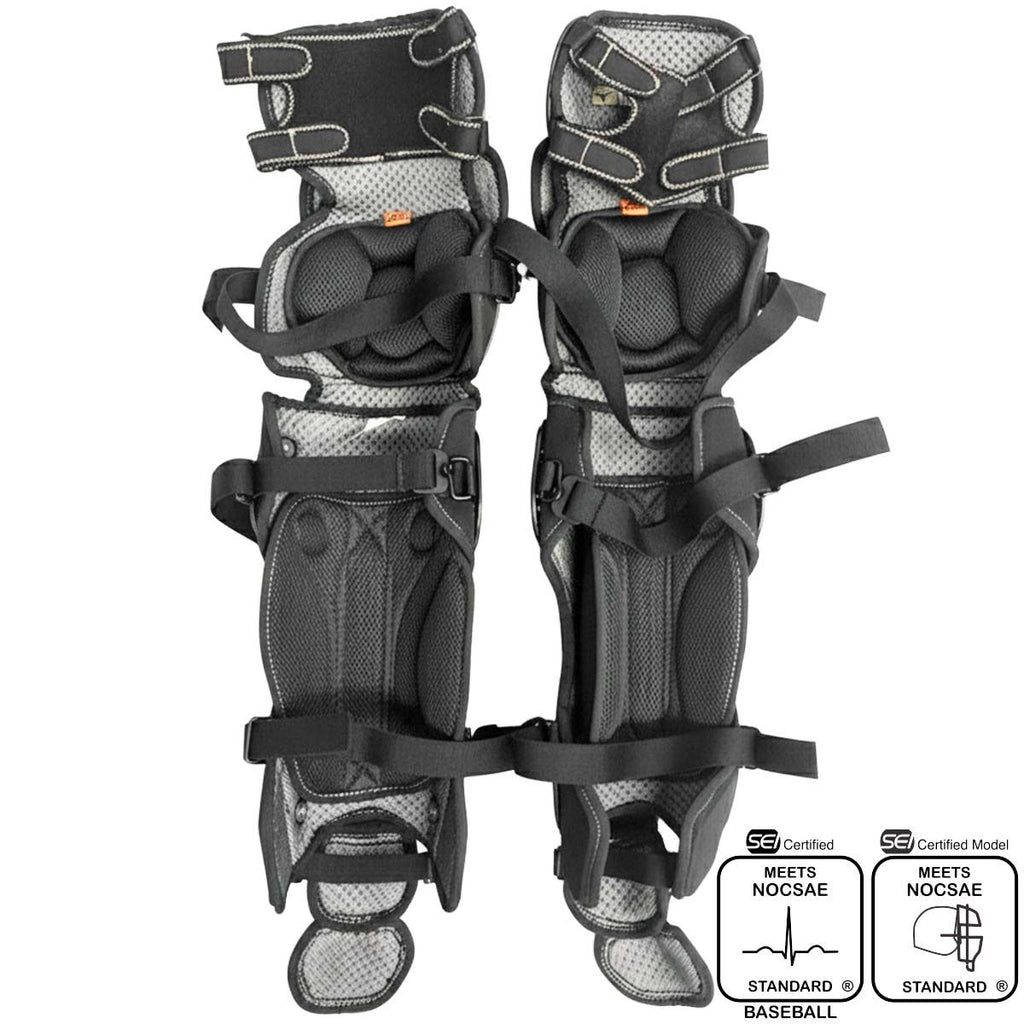 Mizuno Shogun Adult 16" Baseball Catchers Set - Black product image 7, provided for visual reference and product detail