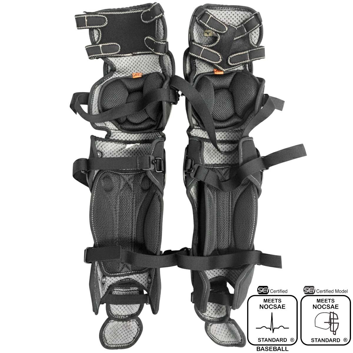 Mizuno Shogun Adult 16" Baseball Catchers Set - Black product image 7, provided for visual reference and product detail