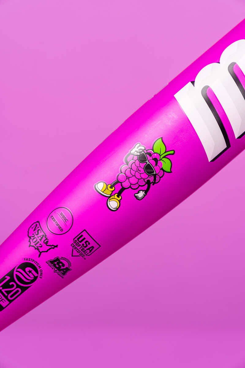 2025 Marucci ASURA Glow Series Berry Crush -11 Fastpitch Softball Bat - MFPAS11P product image 11, provided for visual
