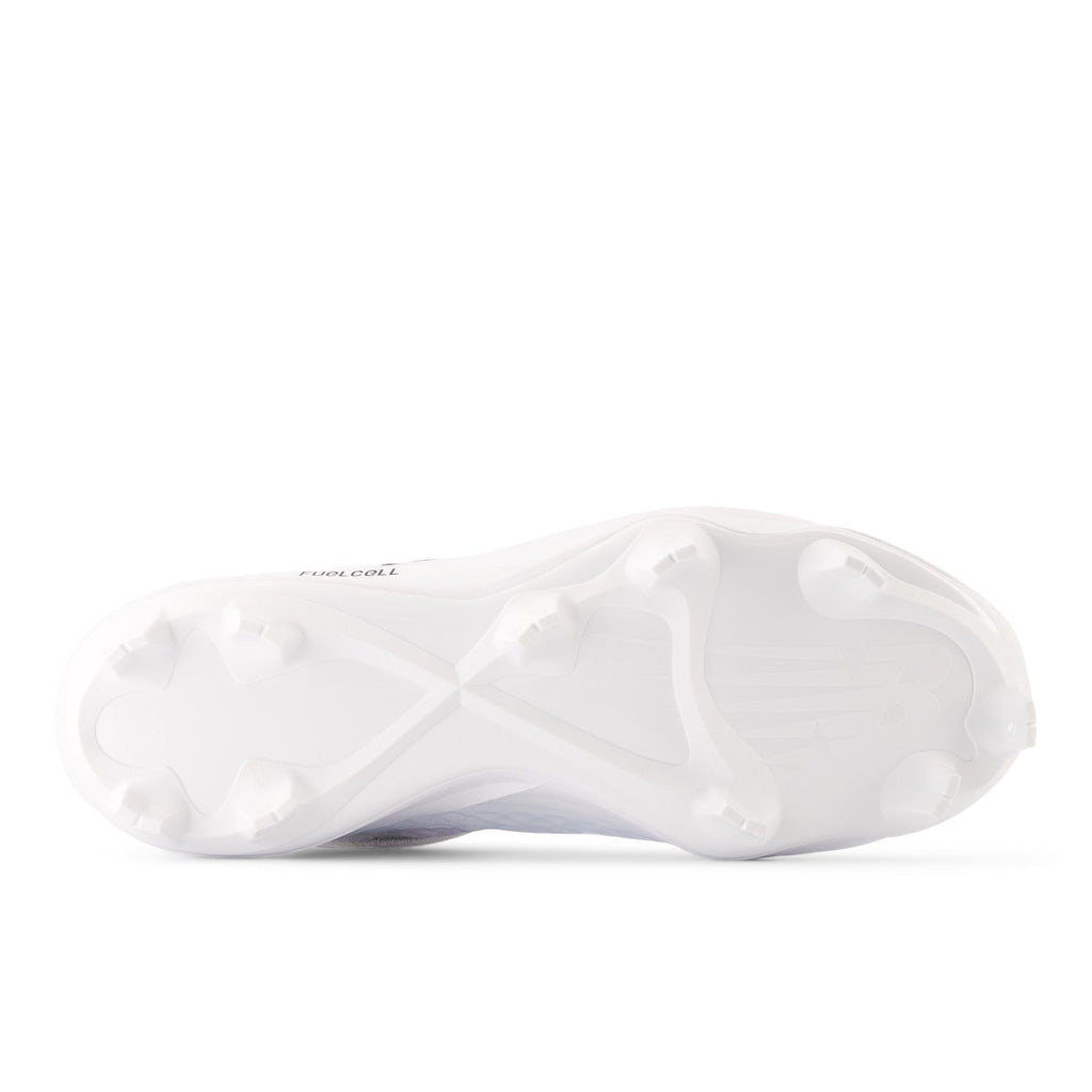 New Balance Men FuelCell 4040 V8 Mid-Molded Baseball Cleats - White / Raincloud - PM4040W8 product image 5, provided for