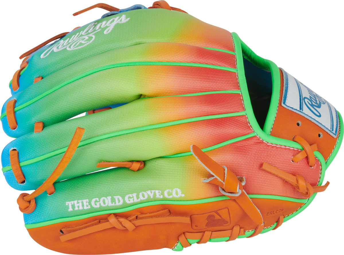 Rawlings Heart of the Hide Fun Burst 11.5" Baseball Fielding Glove - PROR204-2CBO product image 4, provided for visual