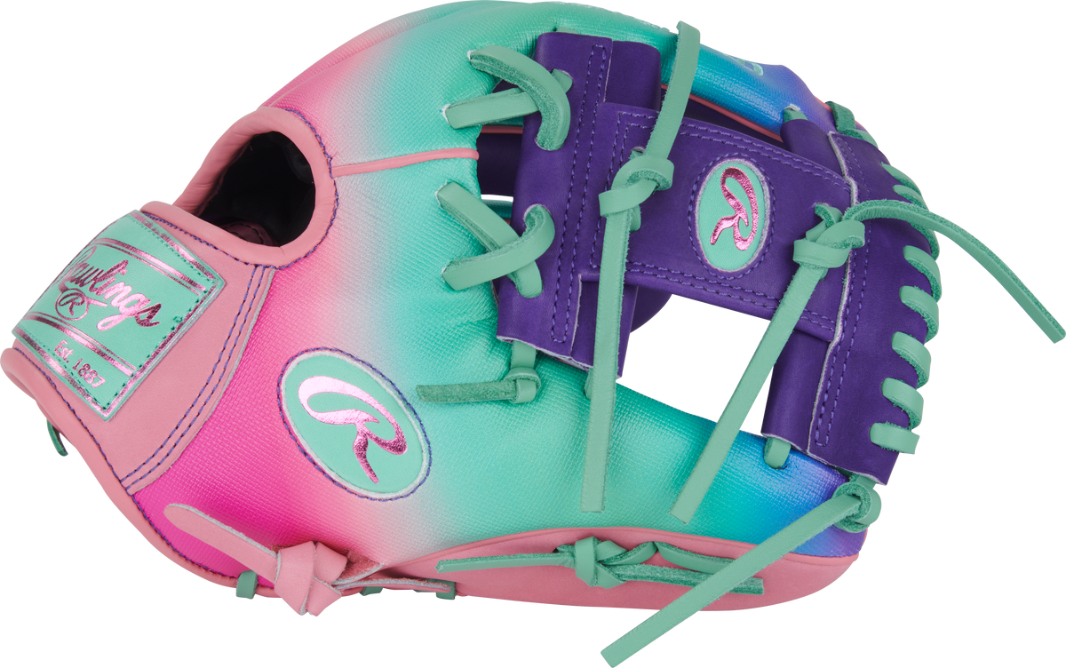 Rawlings Heart of the Hide Fun Burst 11.5" Baseball Fielding Glove - PROR204-2PUP product image 3, provided for visual
