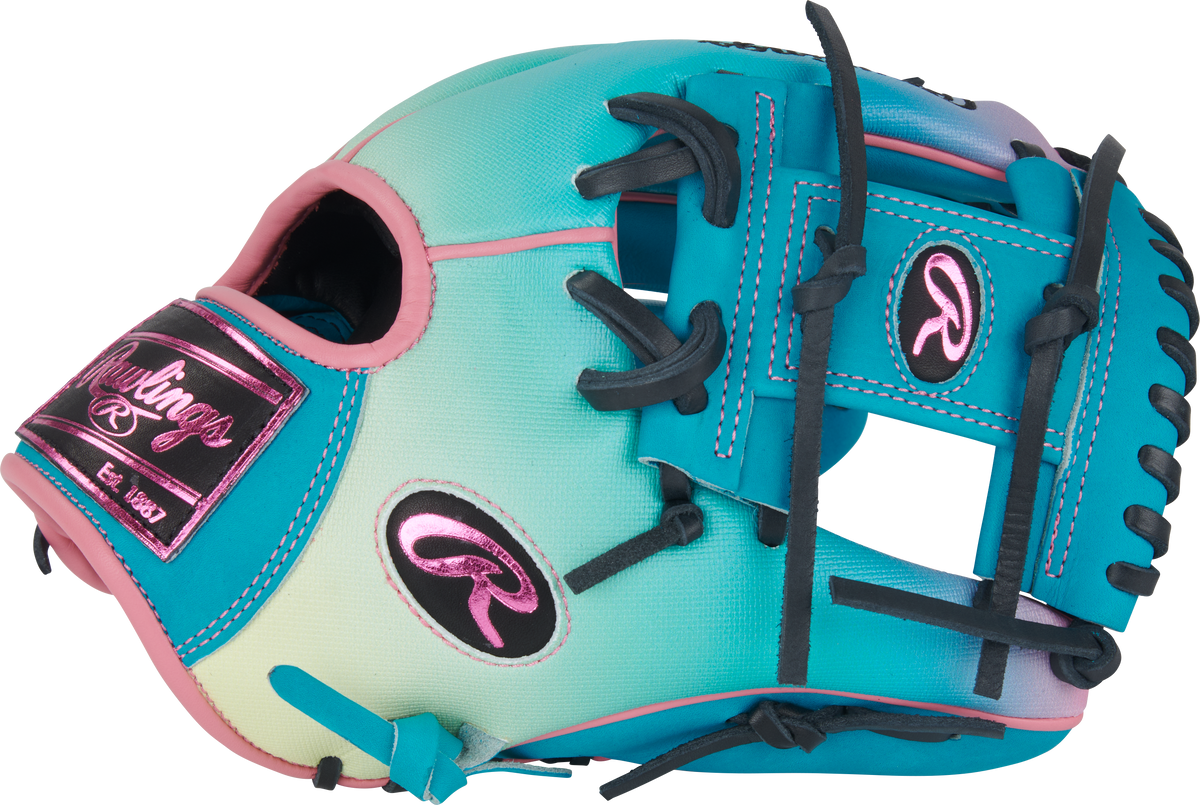 Rawlings Heart of the Hide Fun Burst 11.5" Baseball Fielding Glove - PROR204-2TESS product image 3, provided for visual