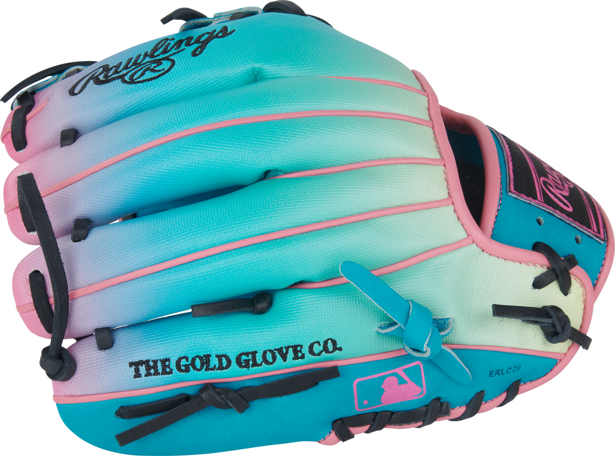 Rawlings Heart of the Hide Fun Burst 11.5" Baseball Fielding Glove - PROR204-2TESS product image 4, provided for visual