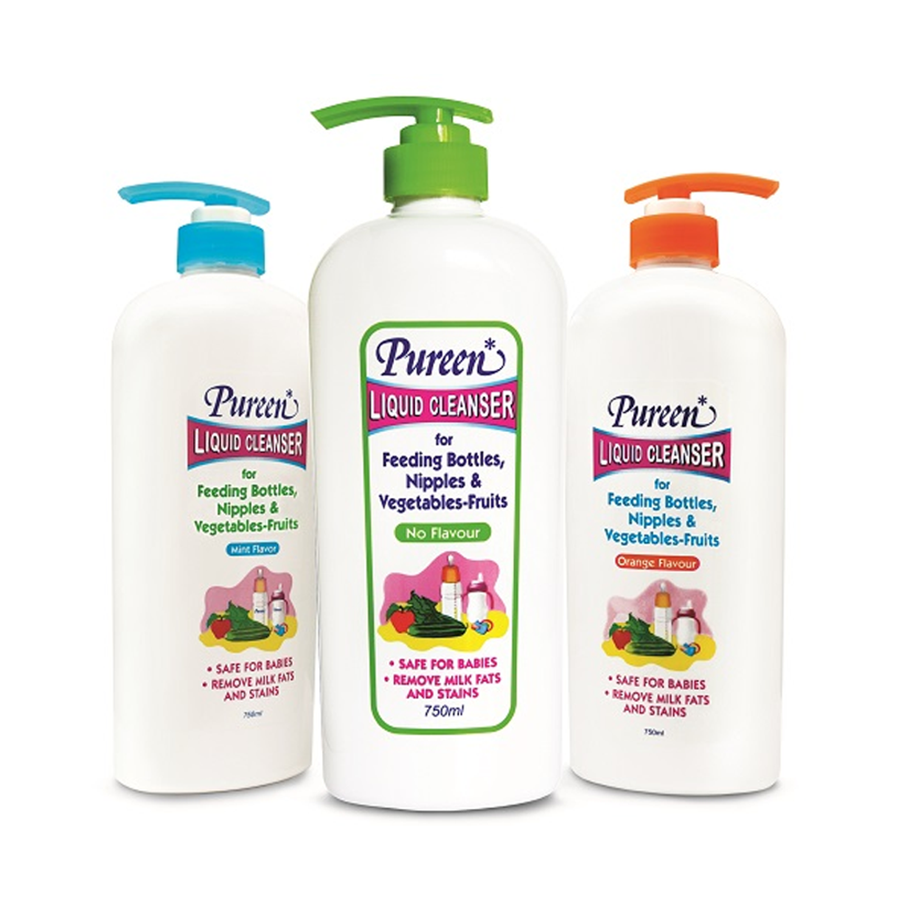 Pureen Liquid Cleanser No Flavour 750ml