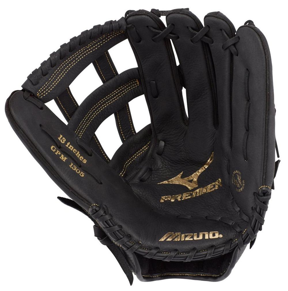 Mizuno Premier Series Slowpitch Fielding Glove product image 2, provided for visual reference and product detail review