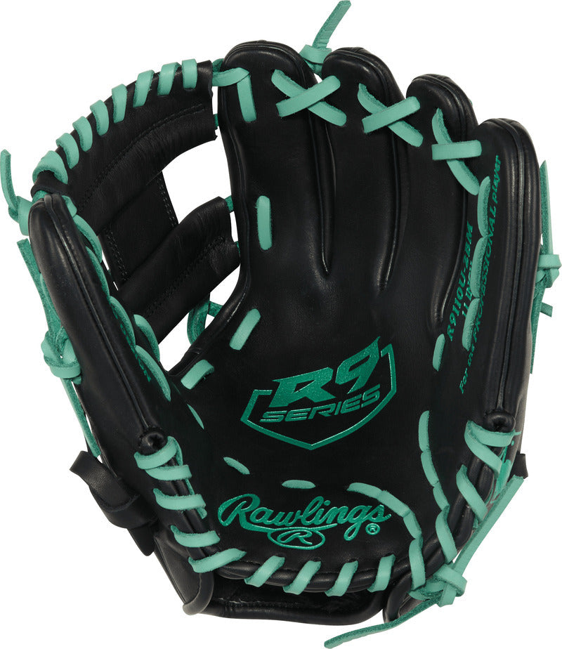 Rawlings R9 11" Baseball Fielding Glove - R9110U-2BM product image 2, provided for visual reference and product detail review