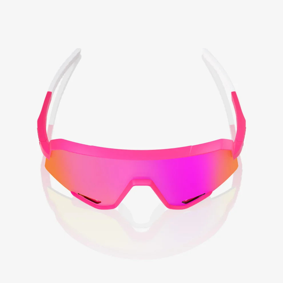100 Percent Sunglasses - SLENDALE - Pitaya - HiPER Vital Pink Mirror Lens product image 4, provided for visual reference and