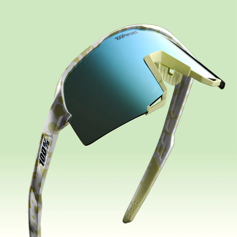100 Percent Sunglasses - S3 - Elly De La Cruz 2 - Blue Topaz Mirror Lens product image 6, provided for visual reference and