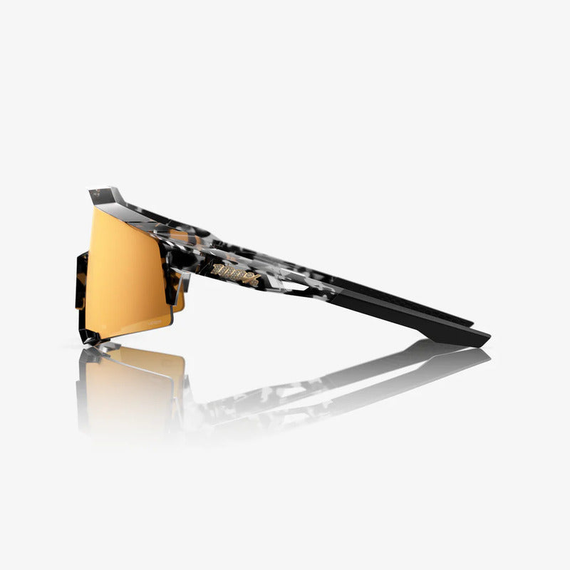 100 Percent Sunglasses - Speedcraft - Money Mike 3 - HiPER 24K Gold Mirror Lens product image 3, provided for visual